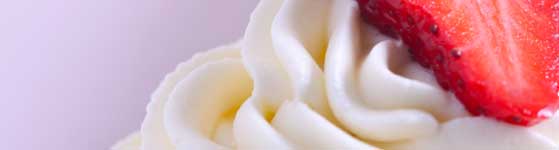 Ingredients variety for icing Sublime